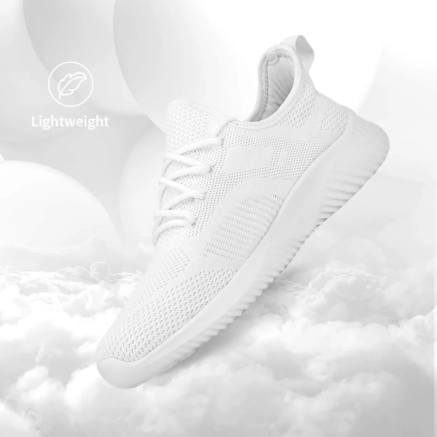 Slip On Sneakers for Women-Fashion Sneakers Walking Shoes Non Slip Lightweight Breathable Mesh Running Shoes Comfortable