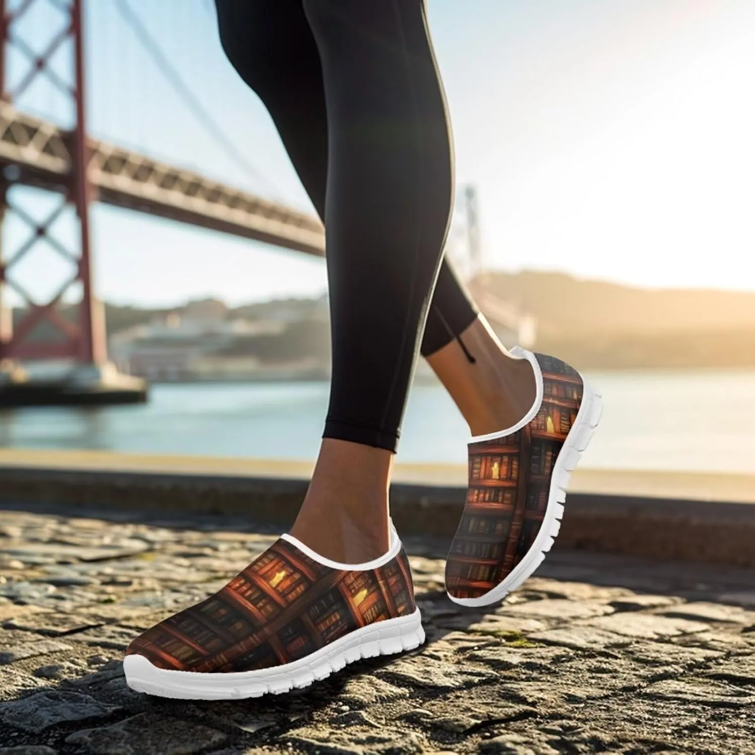 Slip On Sneakers for Women Soft Comfy Tennis Shoes Low Top Fashion Daily Ladies Walking Sneaker US 5-13