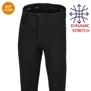 Smitty NBA Flat Front DYNAMIC Stretch Tapered Fit Pants