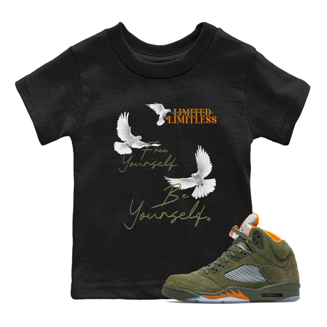 Sneaker Tees Yourself Yourself 5 Olive Group discount Air SNRT Jordan Be Worldwide availability - Kids Free