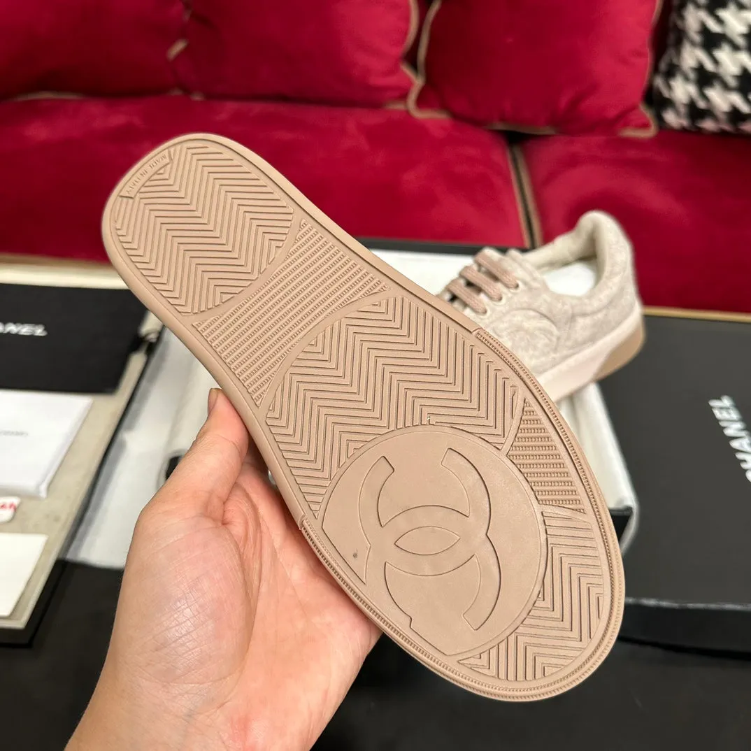 Sneaker Wool Brown High-end design Secure delivery CHANEL Light