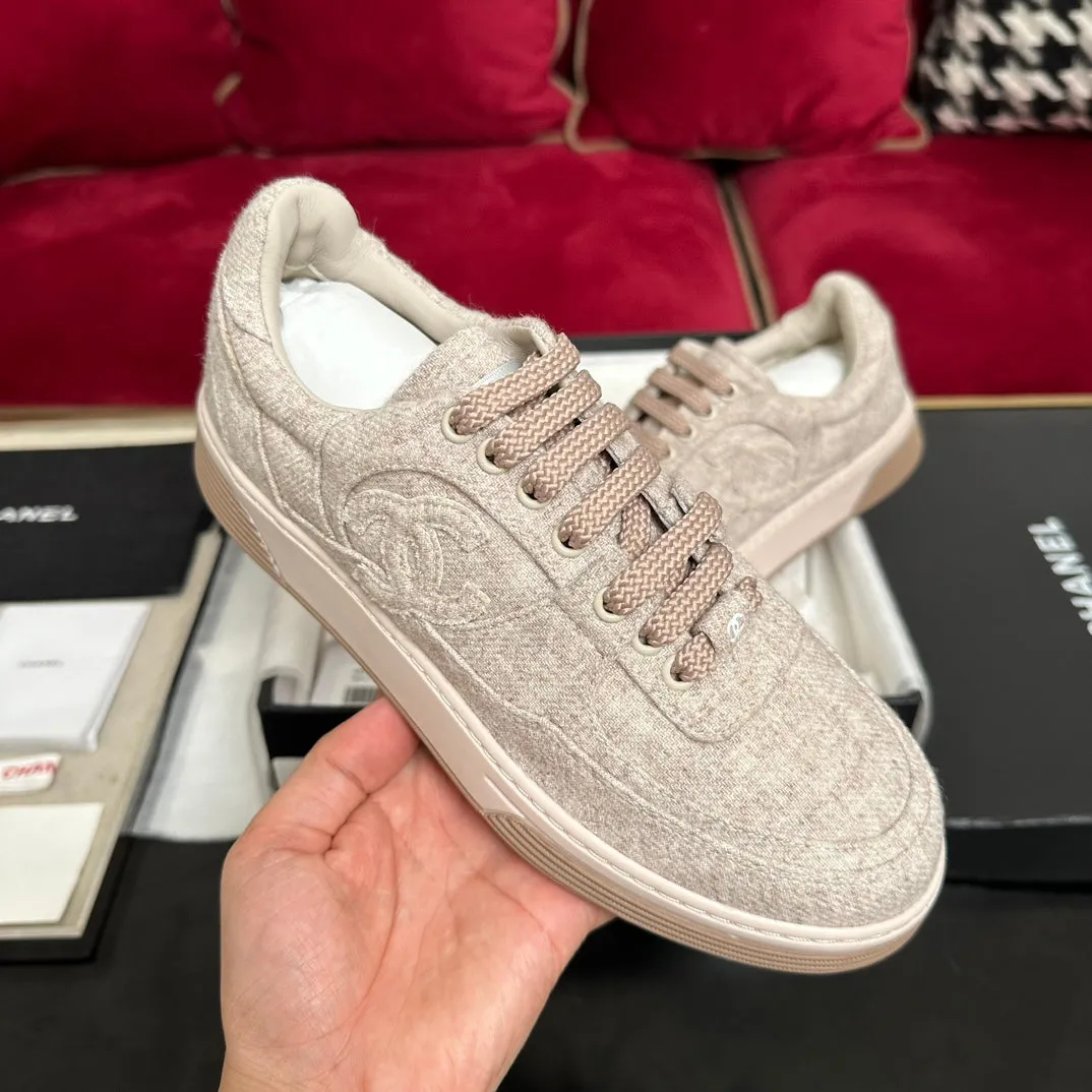 Sneaker Wool Brown High-end design Secure delivery CHANEL Light