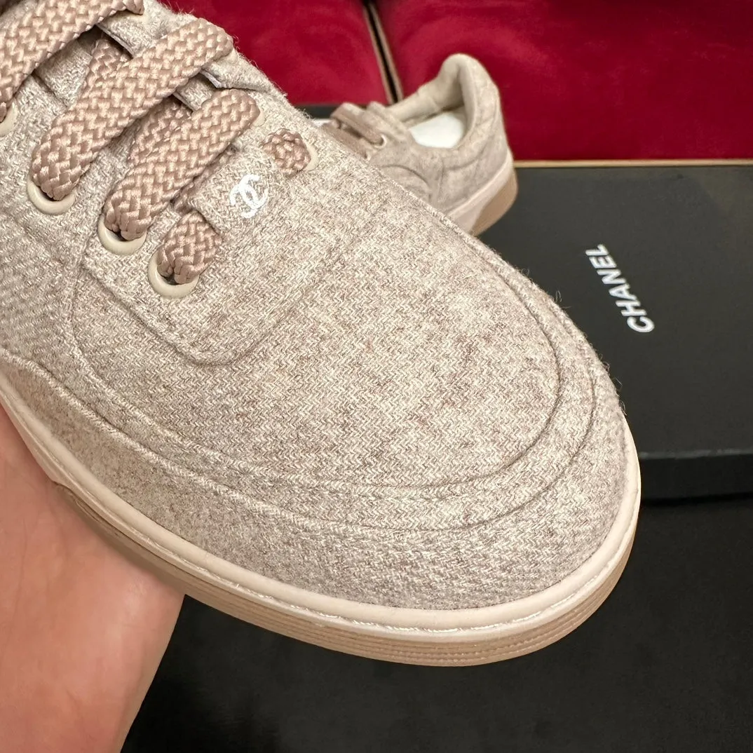 Sneaker Wool Brown High-end design Secure delivery CHANEL Light
