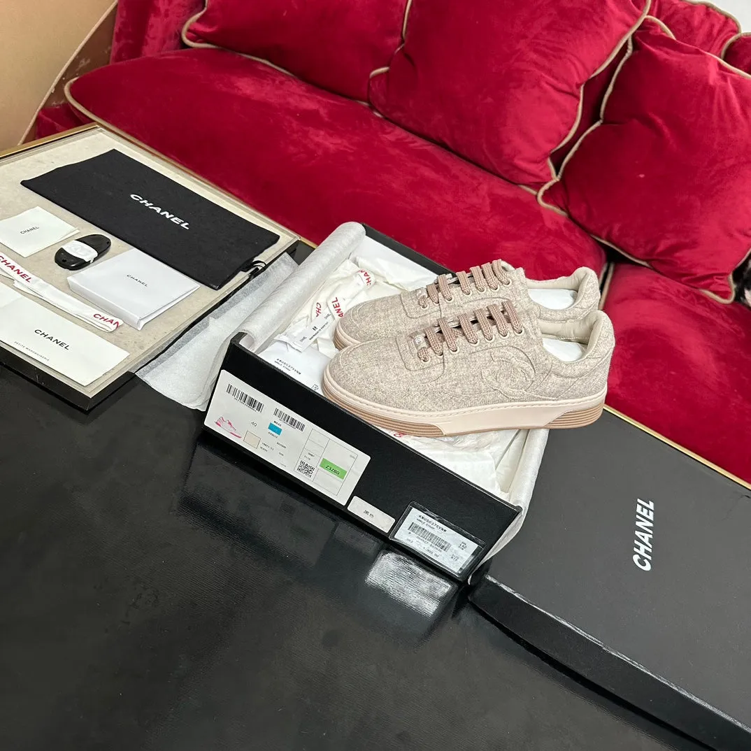 Sneaker Wool Brown High-end design Secure delivery CHANEL Light