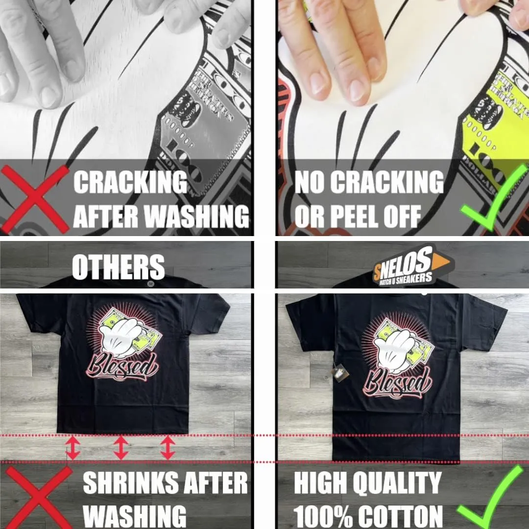 SNELOS Shirt to Match Your Kicks or Pay Homage to LA Basketball Legends #8#24#2 Basketball Sports Fan Merchandise