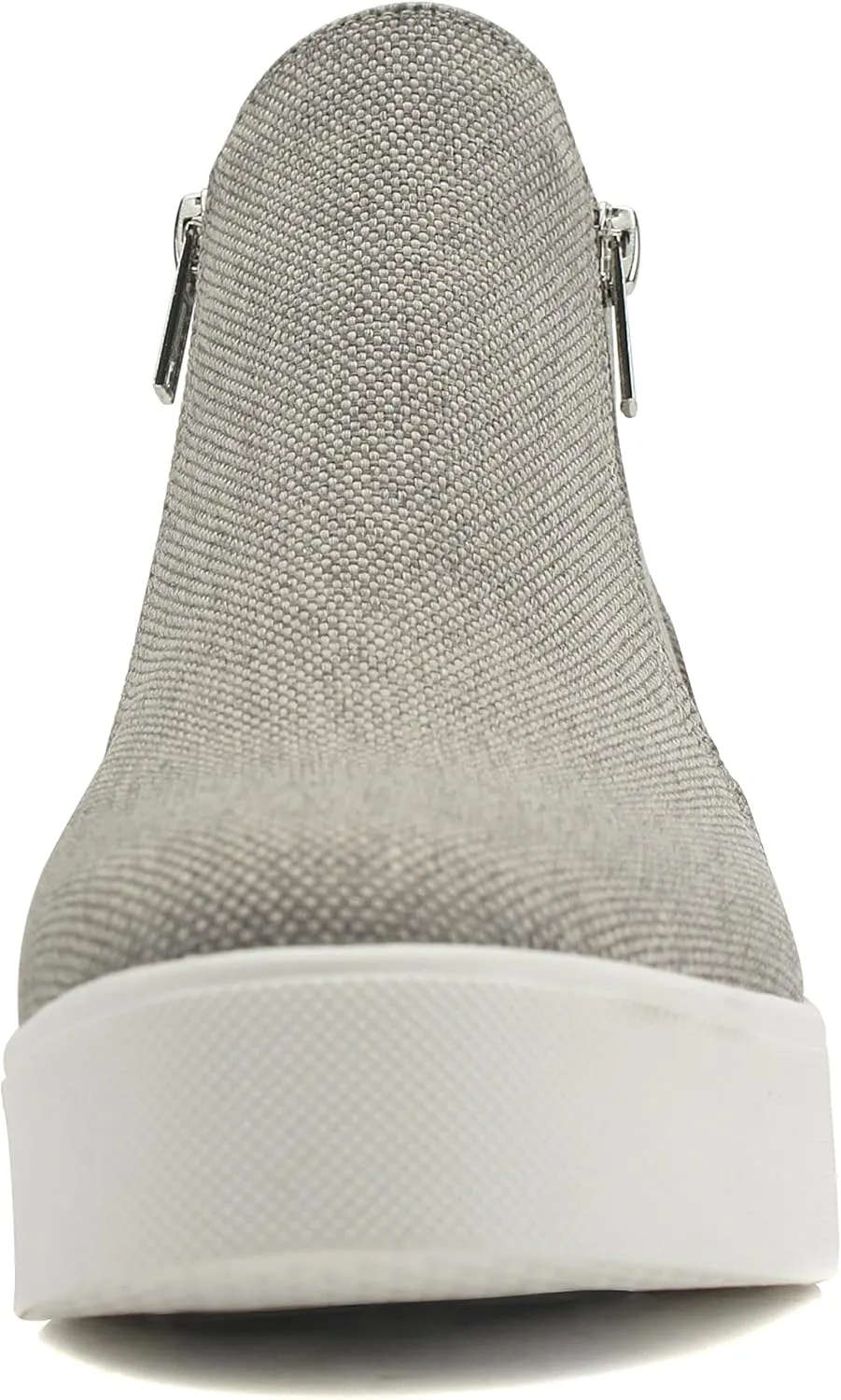 Soda Taylor Hidden Wedge Sole Booties Ankle Heels Sneaker Shoes Side Zipper