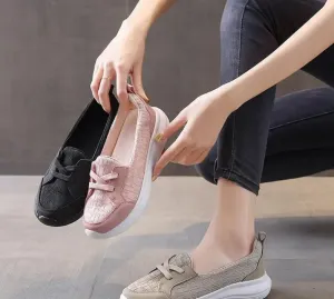 SoftStride Women's Breathable Slip On Arch Support Non-slip Shoes