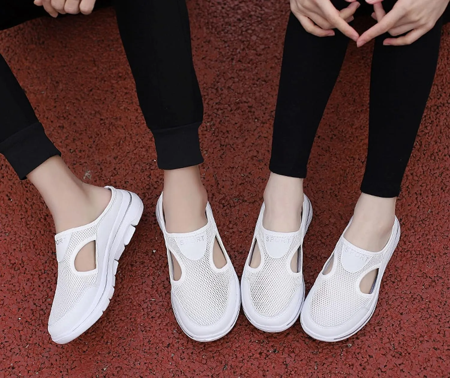 SOLPNOW Unisex Slip On Orthopedic Diabetic Mules,Breathable Arch Support Wedge Platform Slippers,Yoga Sports Hiking Casual Loafer Sandals