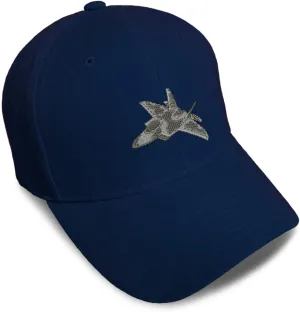 Speedy Pros Baseball Caps for Men & Women Embroidered F-22 Raptor Embroidery Ladies & Men Baseball Hats Acrylic