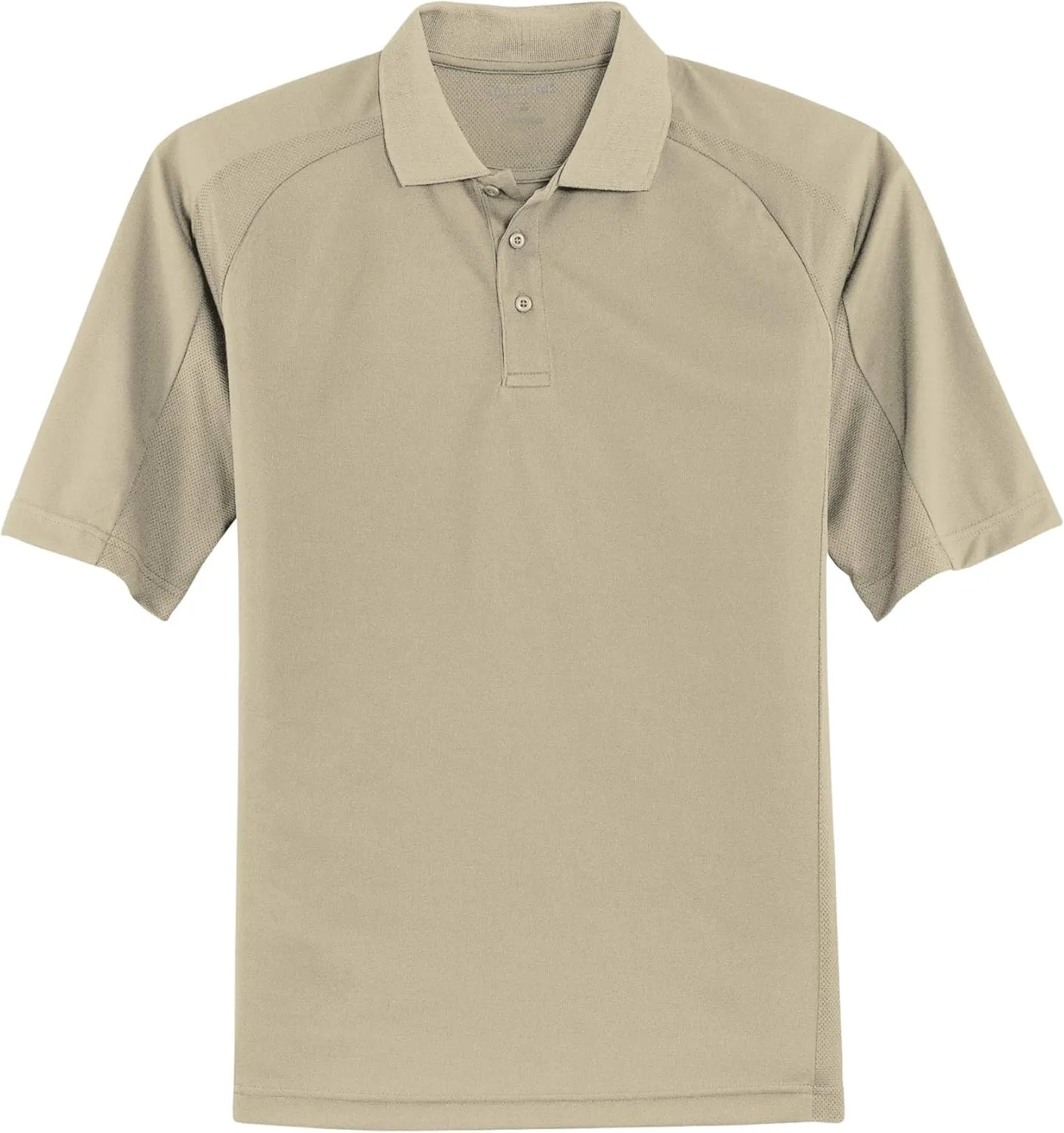 SPORT-TEK Unisex Dri-Mesh Pro Polo | Short Sleeve Collared Shirt for Men & Women, Casual Fit Top for Work, Tennis & Golf