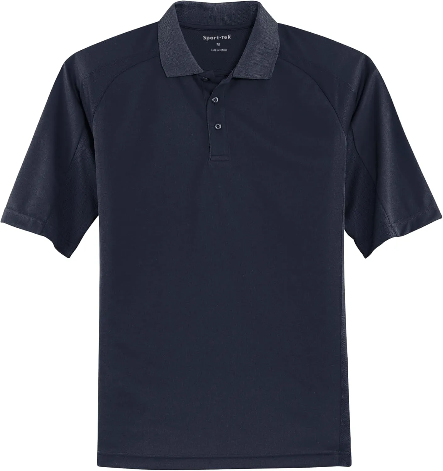 SPORT-TEK Unisex Dri-Mesh Pro Polo | Short Sleeve Collared Shirt for Men & Women, Casual Fit Top for Work, Tennis & Golf