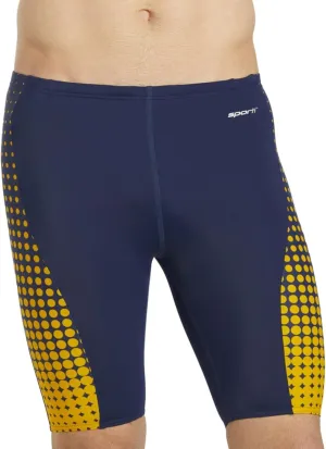 Sporti Men's Athletic Swimwear Jammers, Multi Solid Color - Racing & Training Swimsuit Jammers for Men, Durable Long Lasting