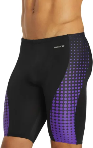 Sporti Men's Athletic Swimwear Jammers, Multi Solid Color - Racing & Training Swimsuit Jammers for Men, Durable Long Lasting
