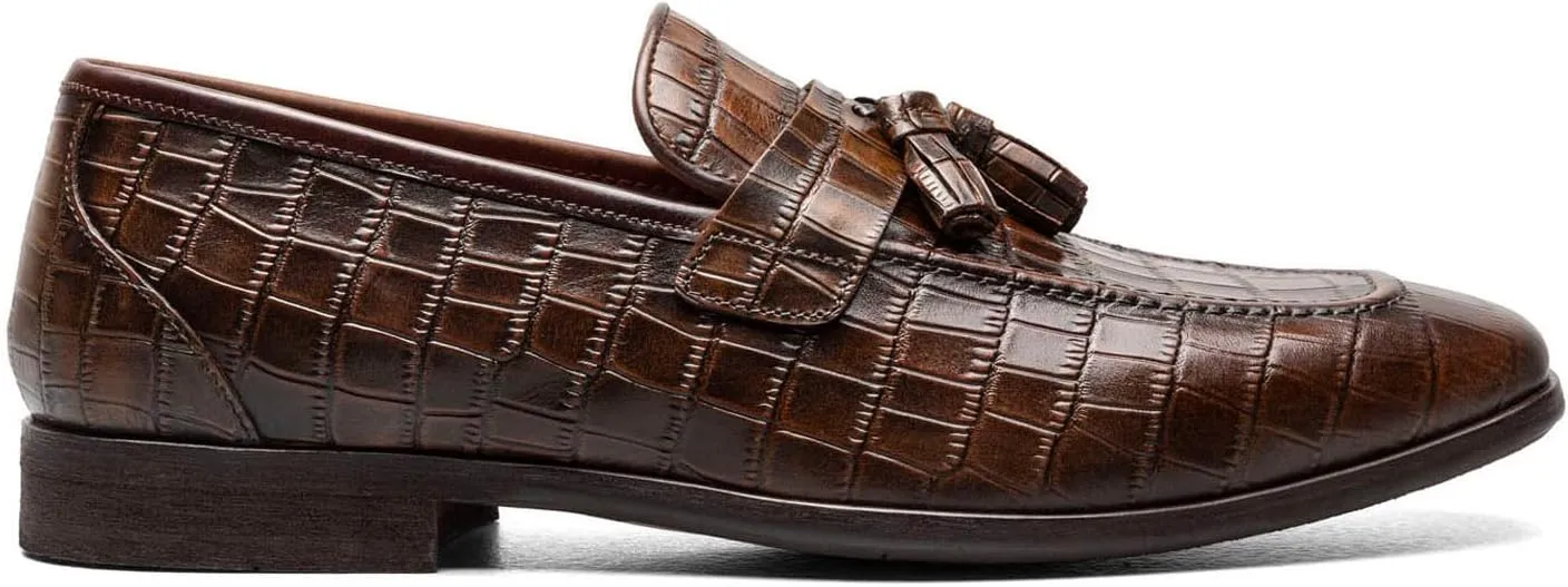 STACY ADAMS Men's Franz Tassel Slip-on Loafer