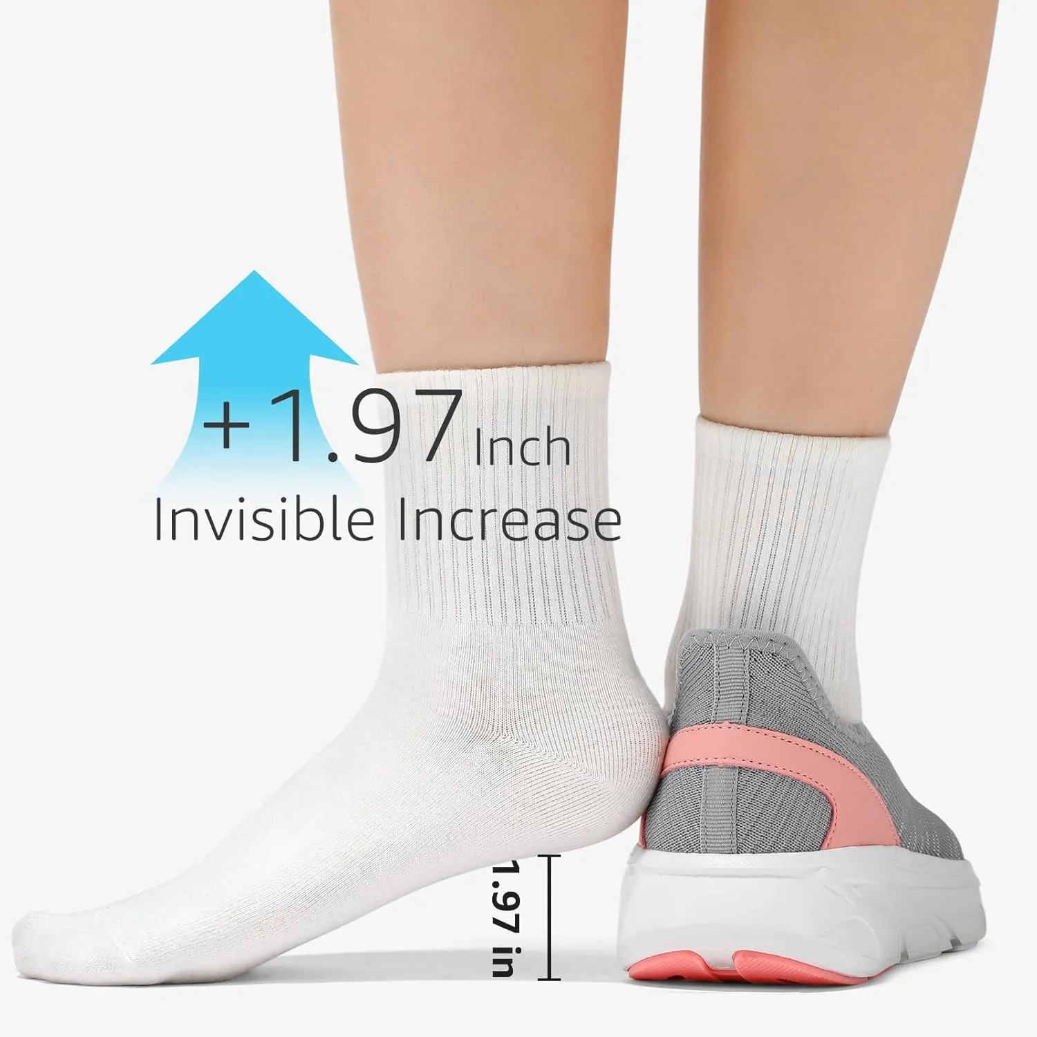 STQ Womens Slip on Shoes Breathable Lightweight Orthopedic Walking Shoes Workout Gym Sports Athletic Sneakers