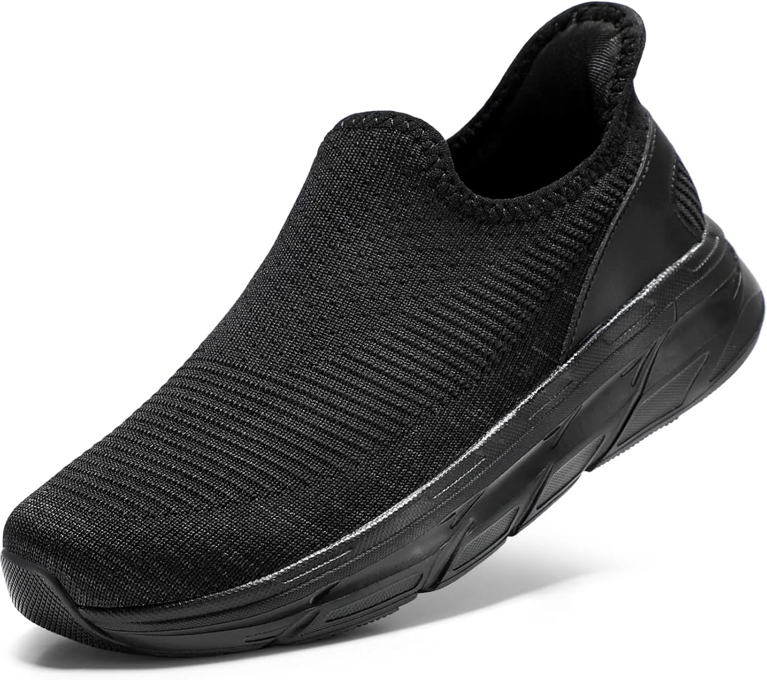 STQ Womens Slip on Shoes Breathable Lightweight Orthopedic Walking Shoes Workout Gym Sports Athletic Sneakers