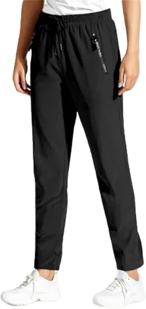Stretch Active - Women's Ultra Stretch Breathable Casual Quick Drying Work Glide Comfy Fit Slip On Pants Over 50