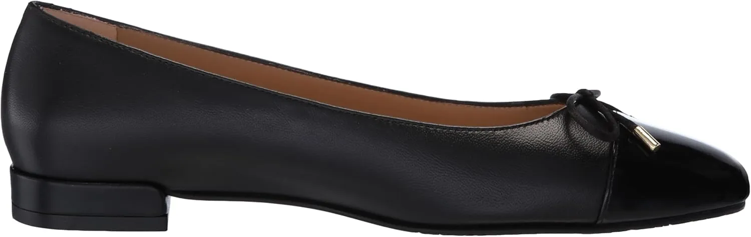 Stuart Weitzman Women's Sleek Bow Flat Ballet