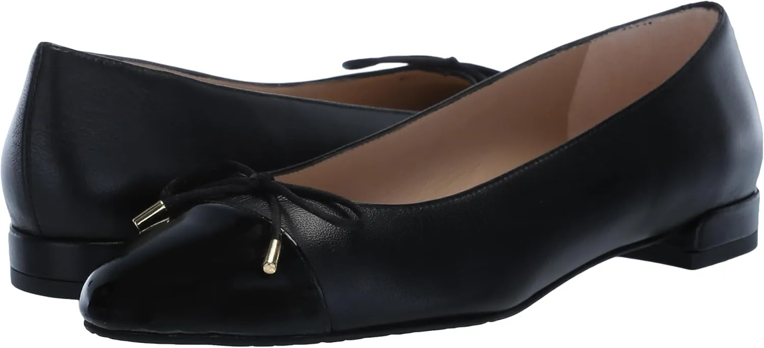 Stuart Weitzman Women's Sleek Bow Flat Ballet