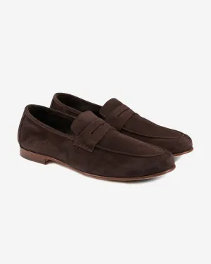 Suede loafer