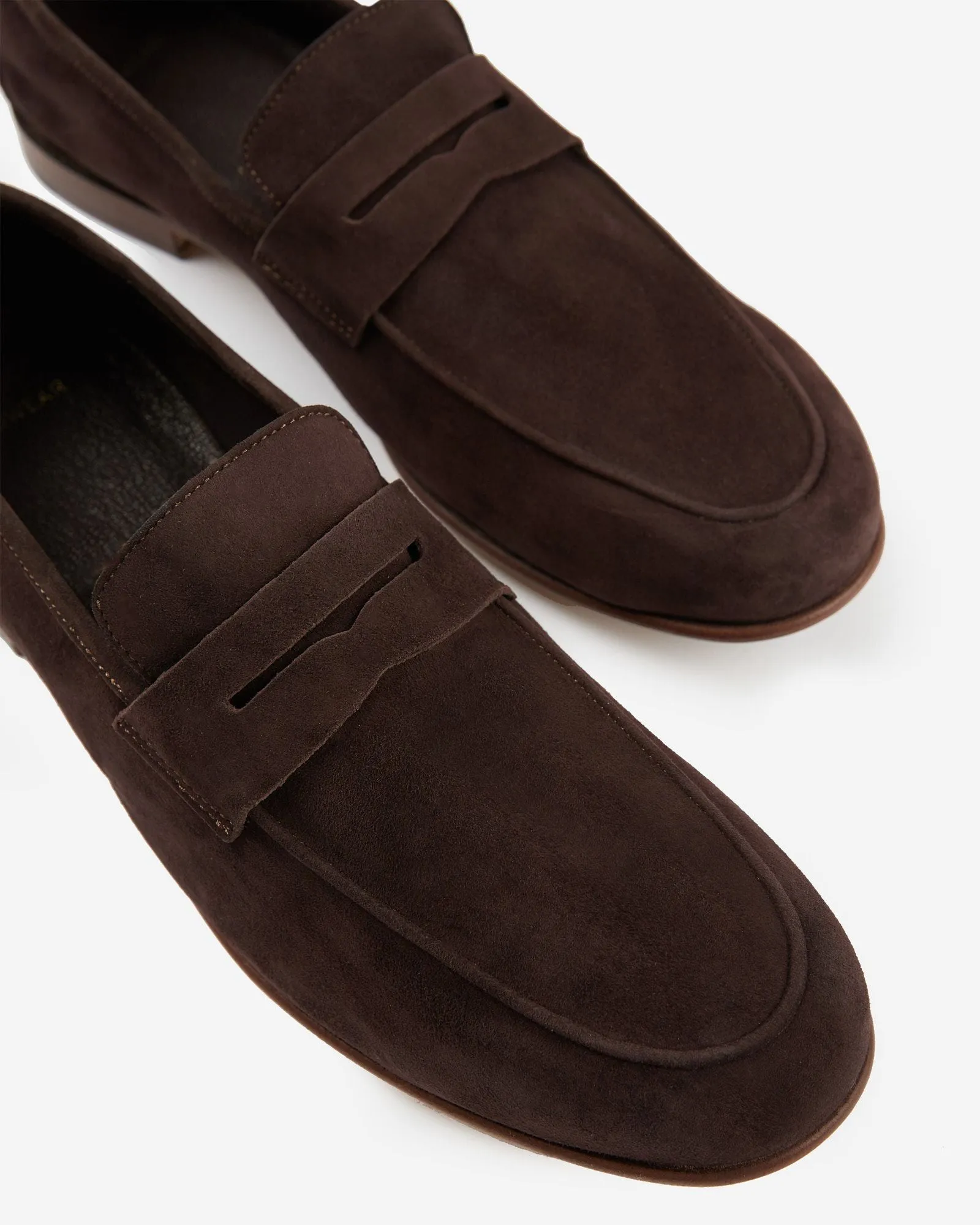Suede loafer
