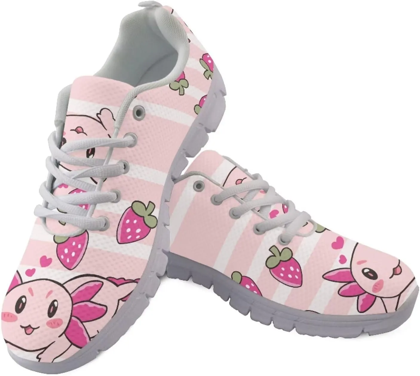 SYtrade Running Shoes Women Print Slip On Sneakers for Woman Tennis Shoes White Sole