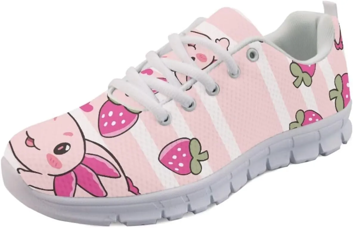 SYtrade Running Shoes Women Print Slip On Sneakers for Woman Tennis Shoes White Sole