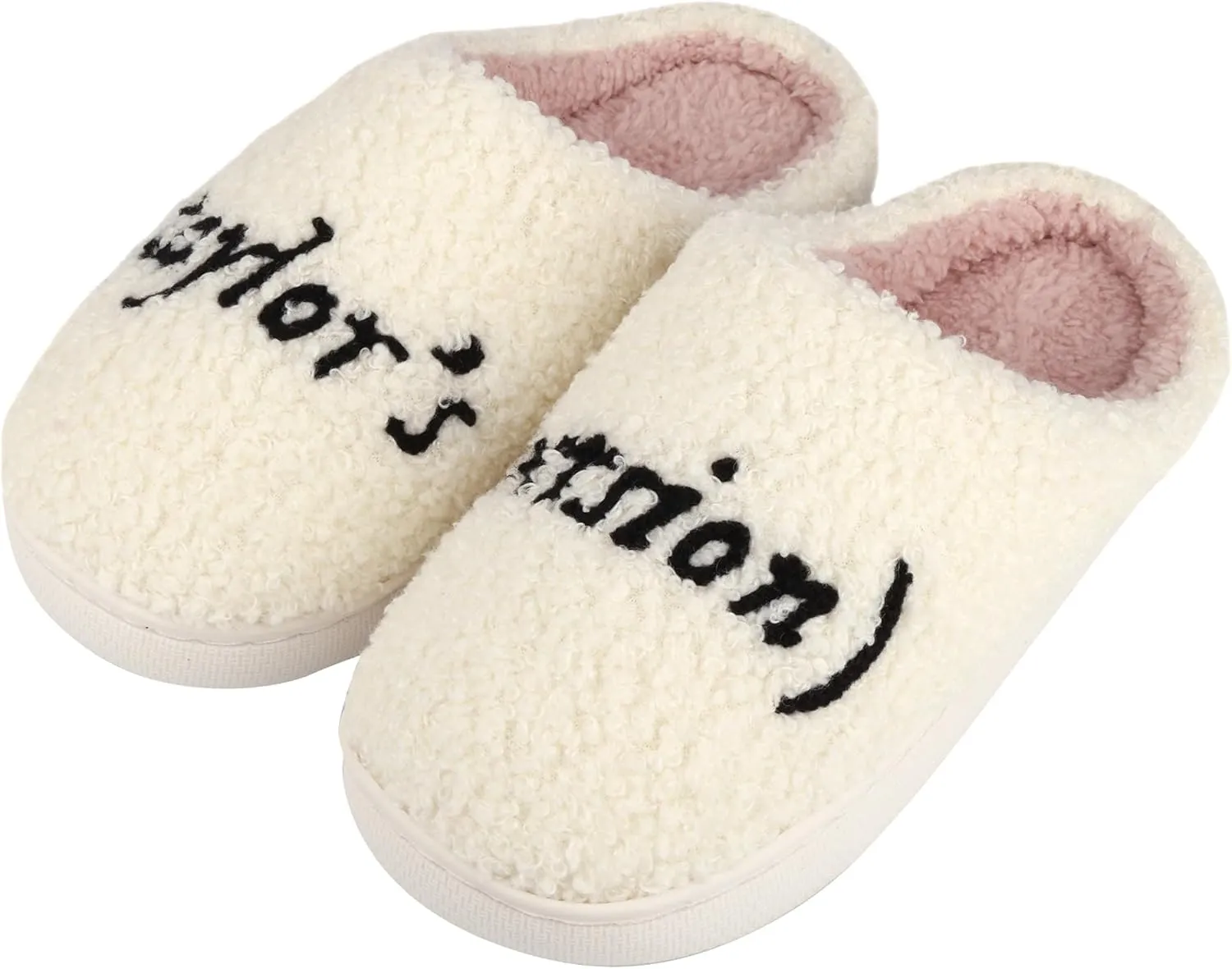 Taylor Slippers for Kids Girls Warm House Slippers Comfy Fur