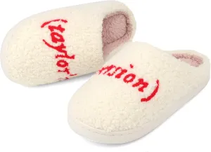 Taylor Slippers for Kids Girls Warm House Slippers Comfy Fur