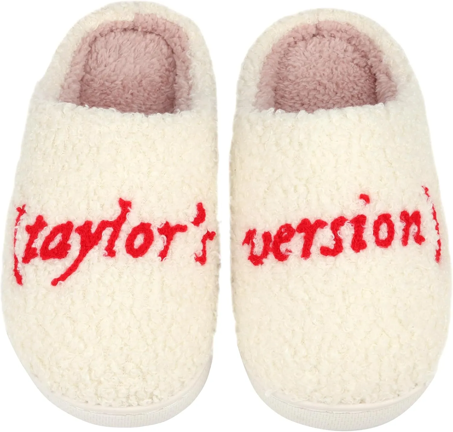 Taylor Slippers for Kids Girls Warm House Slippers Comfy Fur