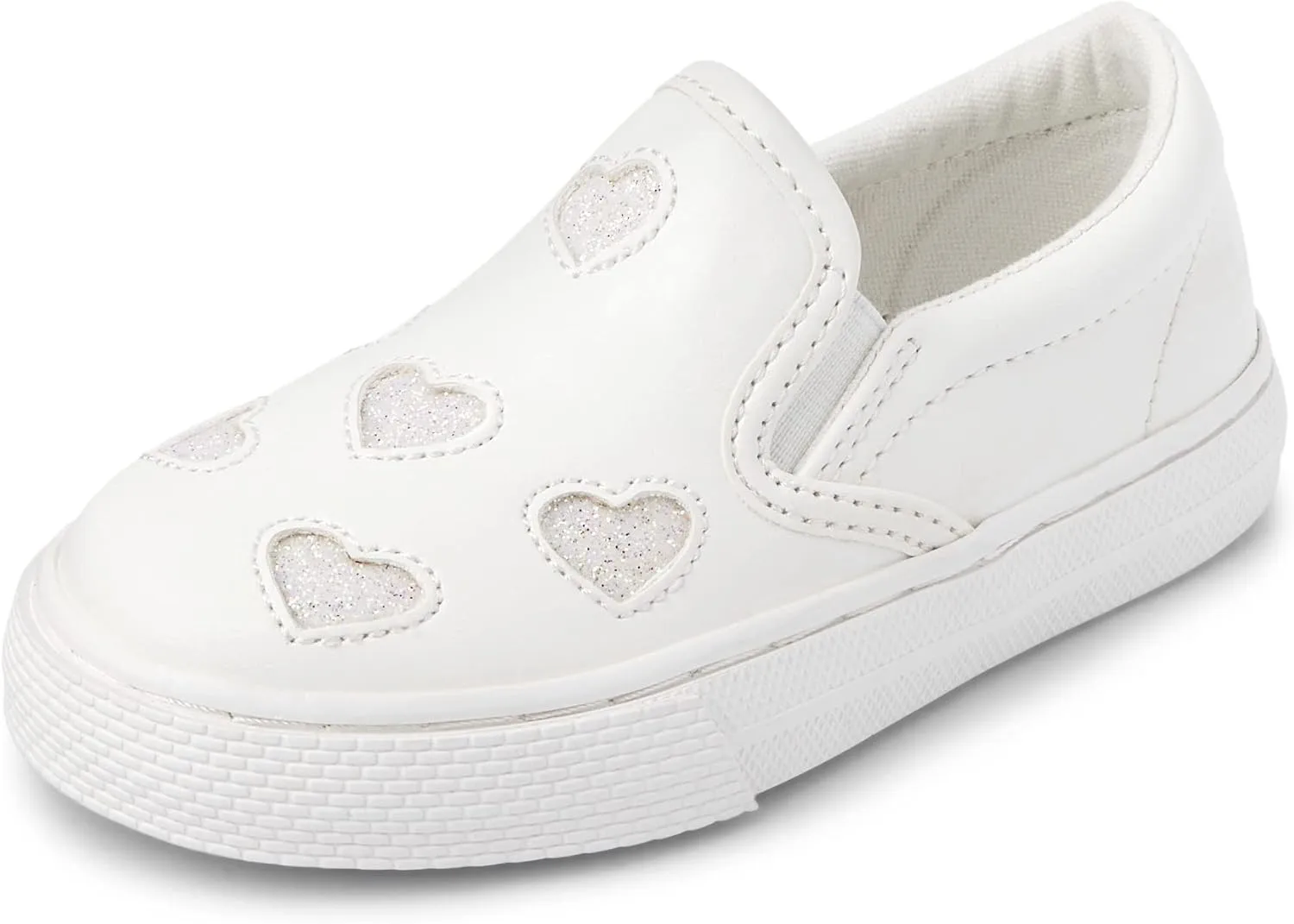 The Children's Place Girl's Baby Toddler Casual Slip on Shoes Sneaker