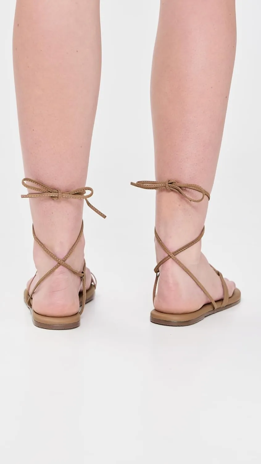 TKEES Women's Jo Lace Up Sandals