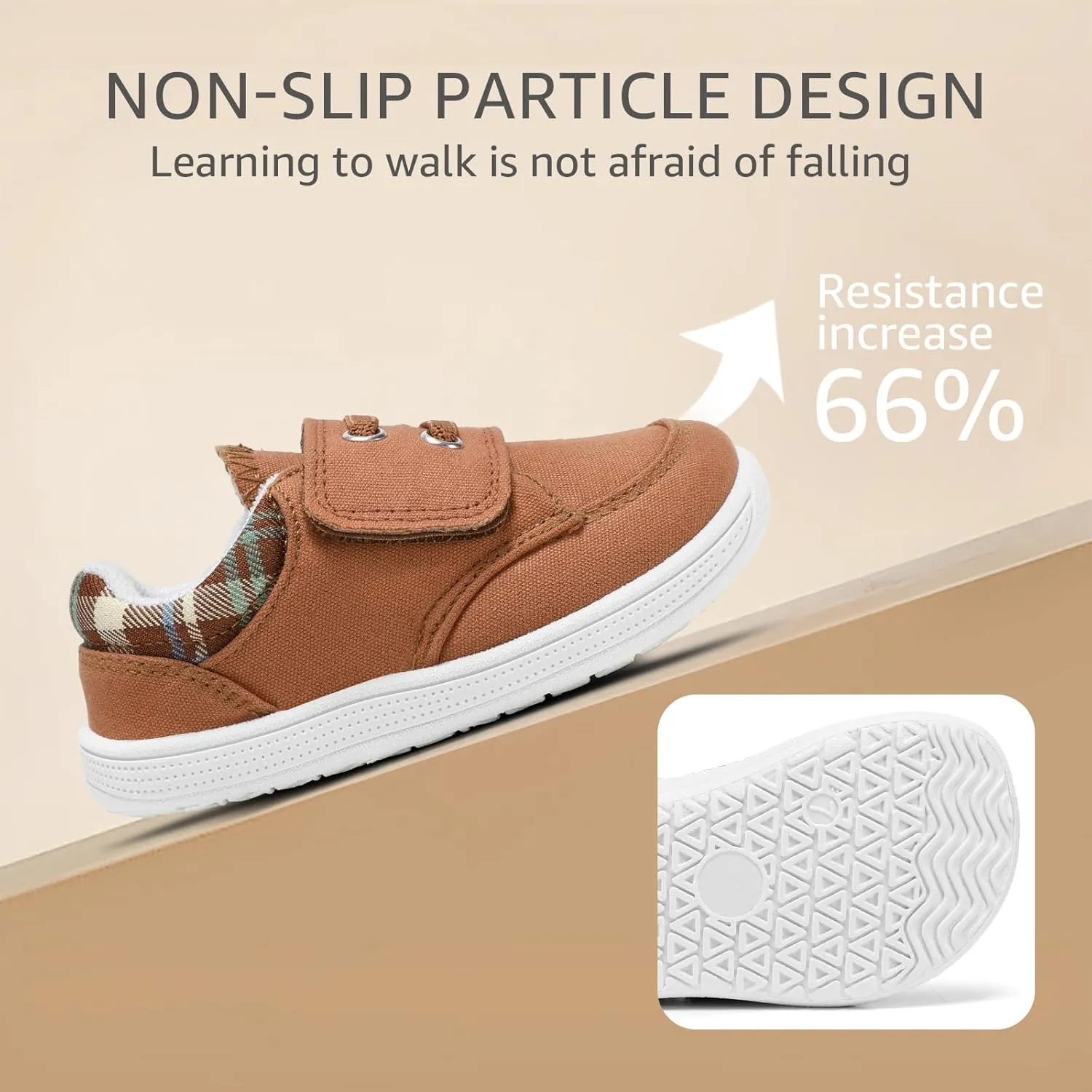 Toddler Barefoot Shoes Wide Toe Box Shoe Boys Girls Kids Walking Sneakers Non-Slip Lightweight Comfortable First Walking Tennis Outdoor Activities