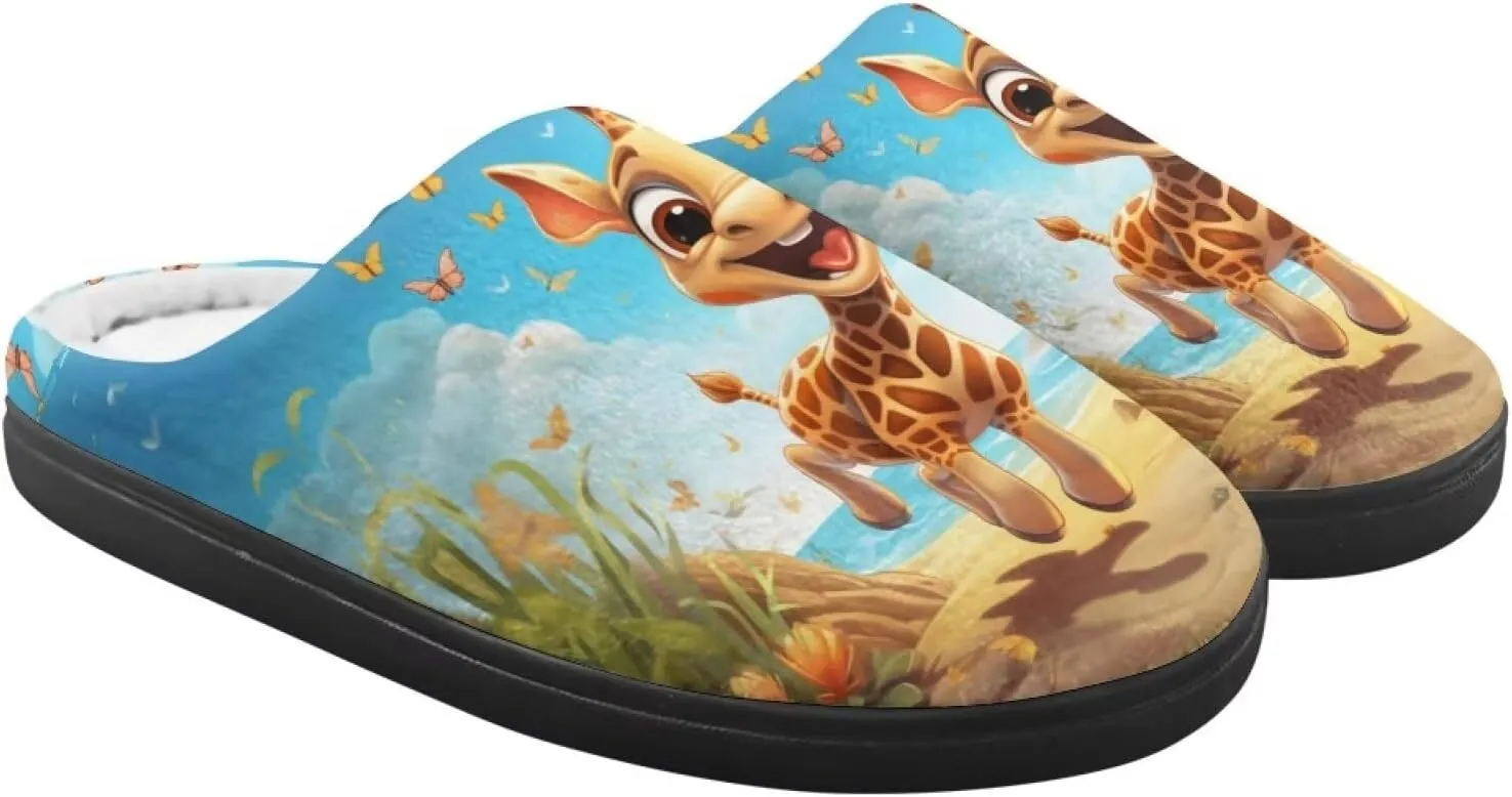 Toddler Slippers Kawaii Non-slip Kids Slippers Cute House Slippers for Kids Cozy House Slippers