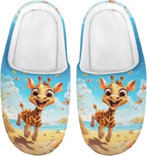 Toddler Slippers Kawaii Non-slip Kids Slippers Cute House Slippers for Kids Cozy House Slippers