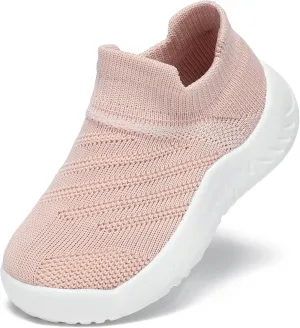Toddler Sneakers for Baby Boys Girls Slip On Breathable Running Walking Shoes for Little Kids