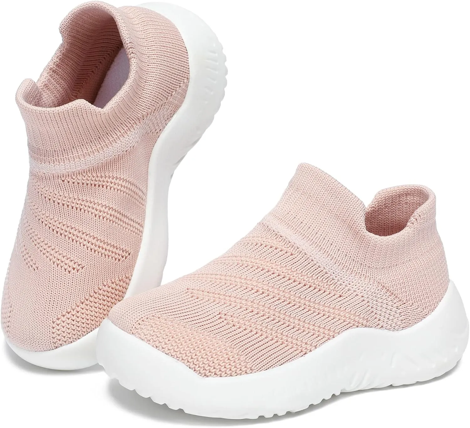 Toddler Sneakers for Baby Boys Girls Slip On Breathable Running Walking Shoes for Little Kids