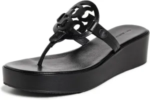 Tory Burch Women's Miller Wedge Sandals 25mm