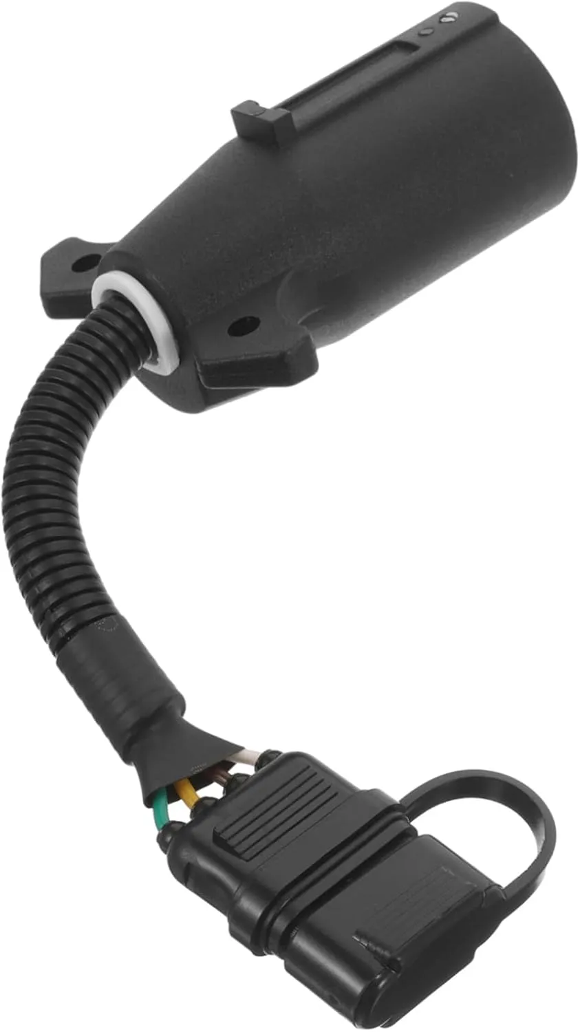 Trailer Adapter Pin Pin Flat Connector Secure Connection for Cars Trucks Rvs Stylish Design Trailer Wiring Accessory