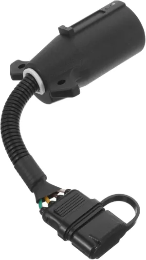 Trailer Adapter Pin Pin Flat Connector Secure Connection for Cars Trucks Rvs Stylish Design Trailer Wiring Accessory