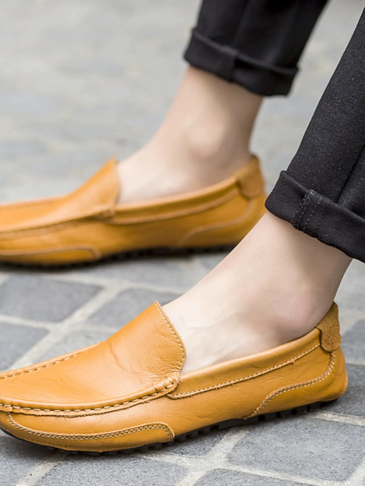Trendy 3 Korean Lazy Tods Wholesale prices Exceptional Casual Pedal British Shoes