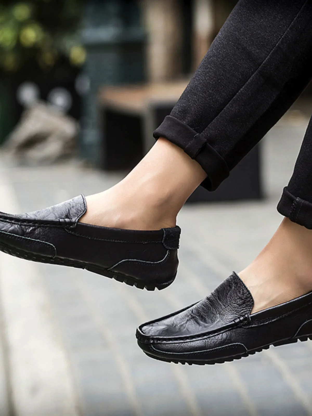 Trendy 3 Korean Lazy Tods Wholesale prices Exceptional Casual Pedal British Shoes