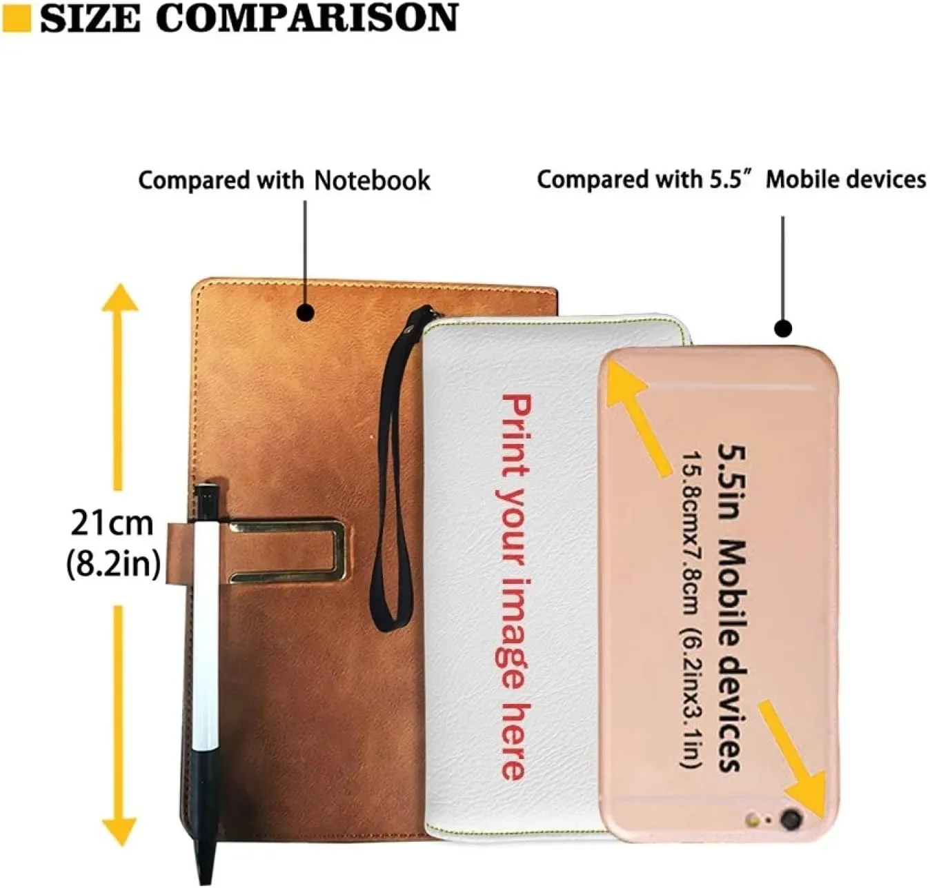 Tuoxiukan Custom Wallets For Women, Personalized Mom's Gifts, Customized Purse Wallets with Picture Text Zipper Long Wallet Purse Phone Case Cash Coin Organizer Pouch Gifts for Wife Girlfriend