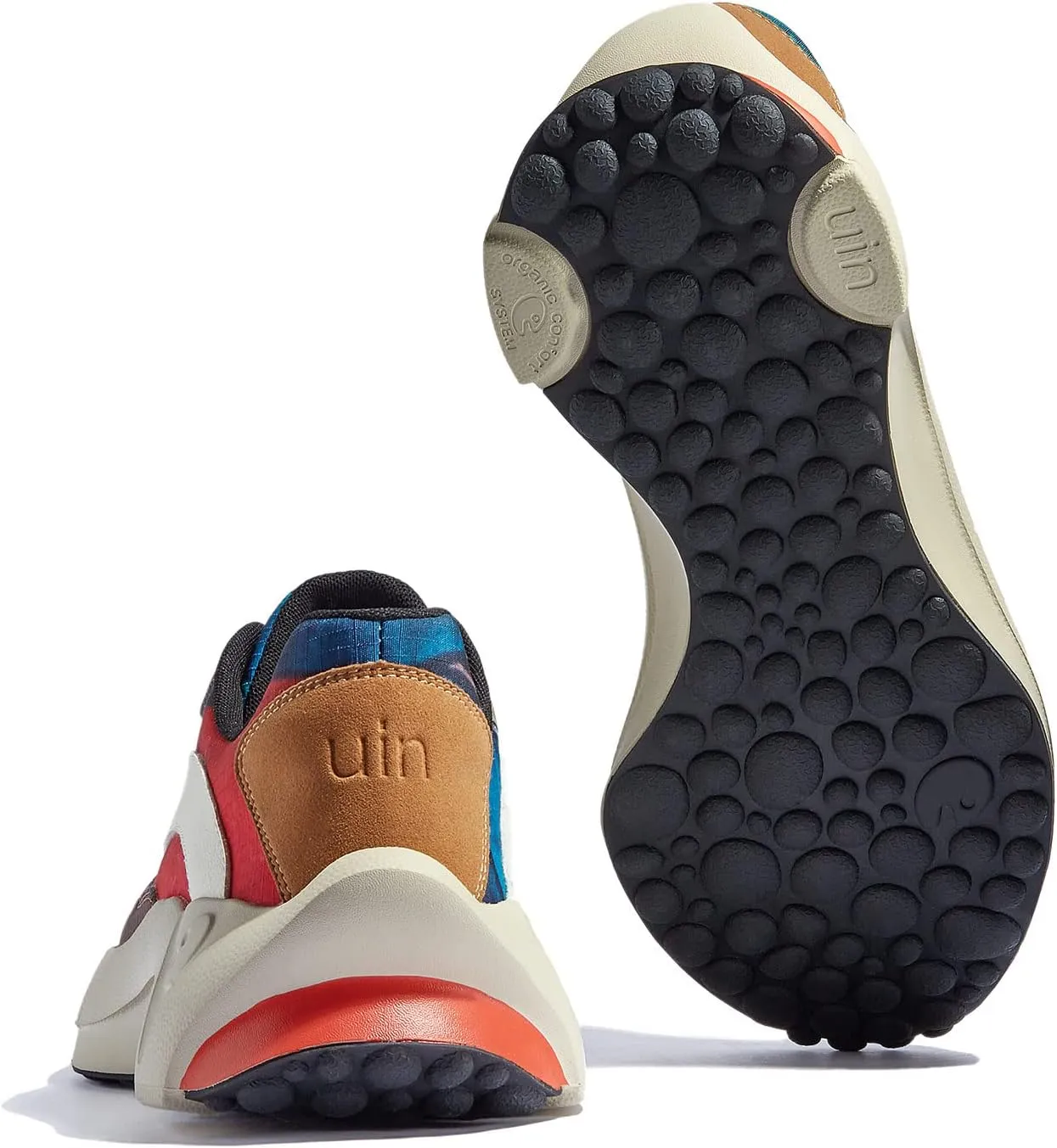 UIN Men's Art Travel Walking Shoes Slip On Casual Lightweight Wide Toe Fashion Sneaker Sevilla