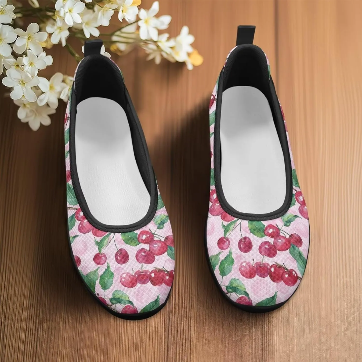 UNICEU Women's Slip On Casual Shoes Breathable Mesh Fashion Loafers Lightweight Non-Slip Comfort Walking Work Sneakers