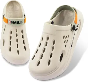 Unisex Garden Clogs Breathable Quick Drying Garden Shoes Slip-on Outdoor Beach Slippers for Men and Women