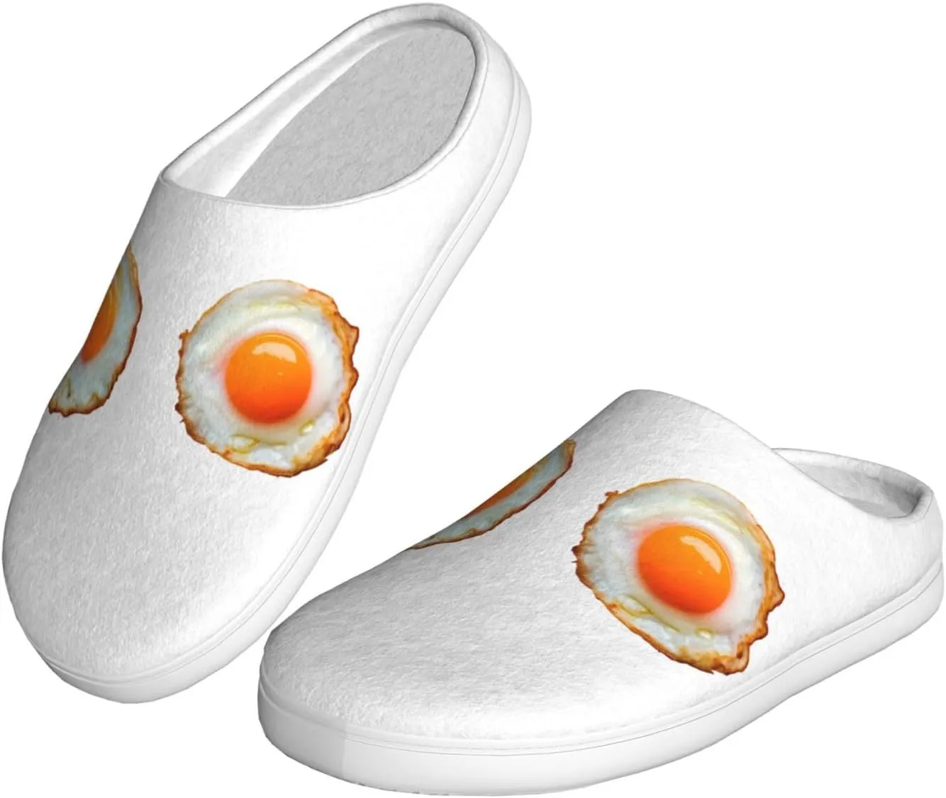 Unisex Warm Slippers Non-Slip Winter Fluffy Slippers Slip-On Plush Slippers Bedroom Slippers House Shoes For Men Women