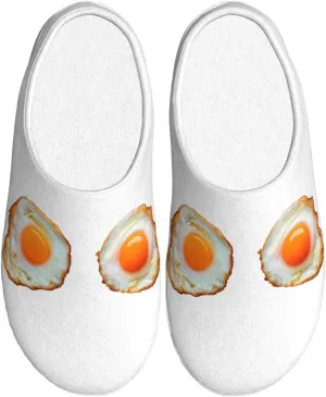 Unisex Warm Slippers Non-Slip Winter Fluffy Slippers Slip-On Plush Slippers Bedroom Slippers House Shoes For Men Women