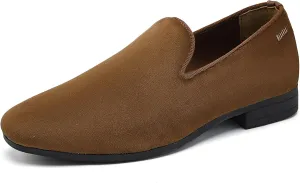 UUBARIS Mens Velvet Loafers Slip-on Dress Shoes Fashion Style Driving Shoes Classic Tuxedo Shoes Casual Oxford Shoes
