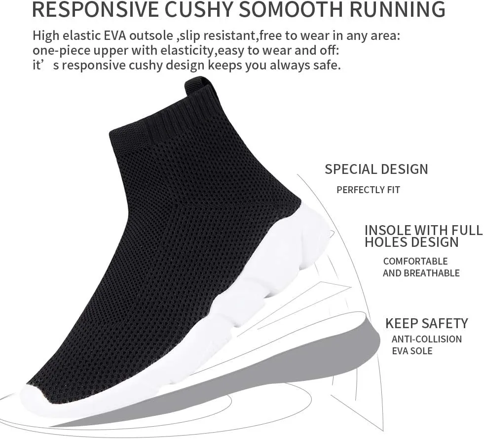 VAMJAM Men's Socks Sneakers Slip On Lightweight Breathable Comfortable Fashion Walking Shoes…